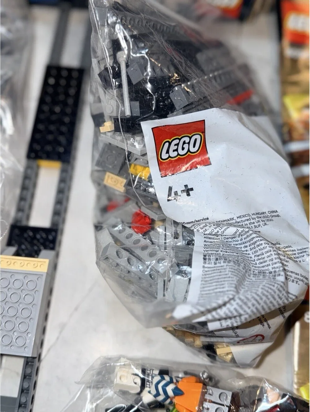LEGO Star Wars 8098 Clone Turbo Tank  Box Manuals Bags 3&4